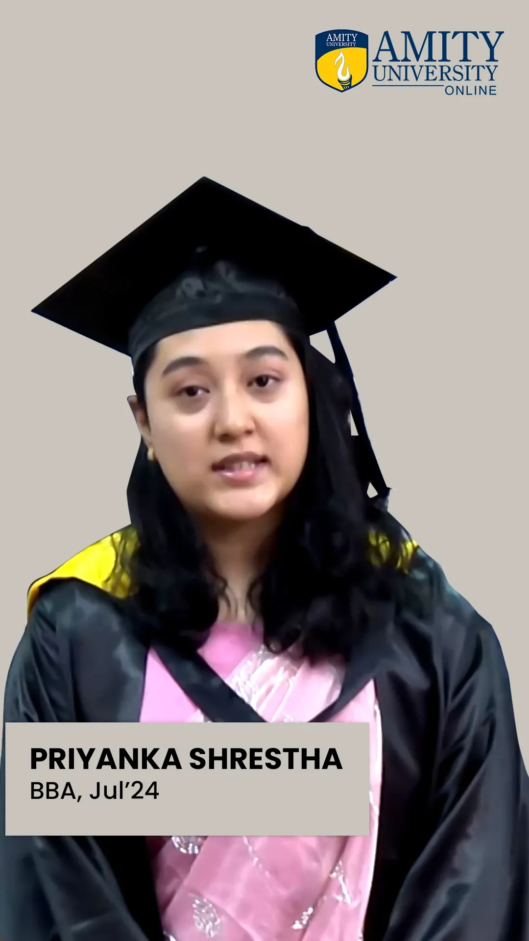 Video testimonial